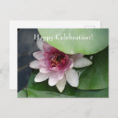 Carte Postale Hppy Celebration Custom Occasions Floral Postcard (Devant / Derrière)