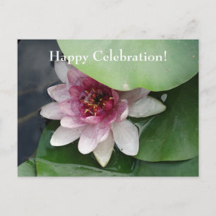 Carte Postale Hppy Celebration Custom Occasions Floral Postcard
