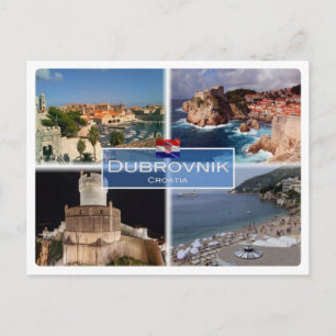 Carte Postale HR Croatie - Dubrovnik -