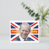Carte Postale HRH Prince Philip (Debout devant)