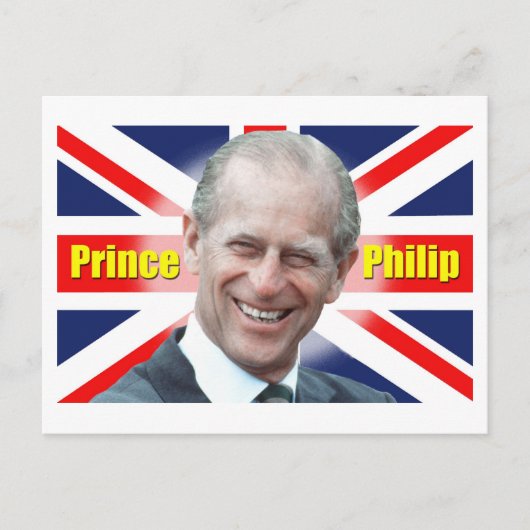 Carte Postale HRH Prince Philip (Devant)