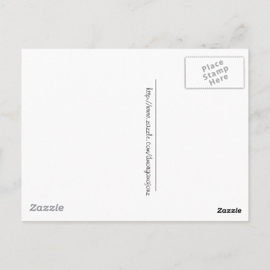 Carte Postale Hsu Wei Bamboo (Dos)