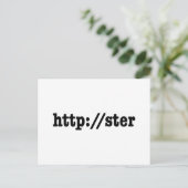 Carte Postale http://ster / code html (Debout devant)