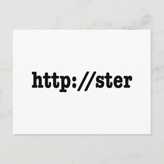 Carte Postale http://ster / code html (Devant)