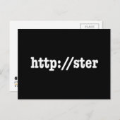 Carte Postale http://ster / code html (Devant / Derrière)