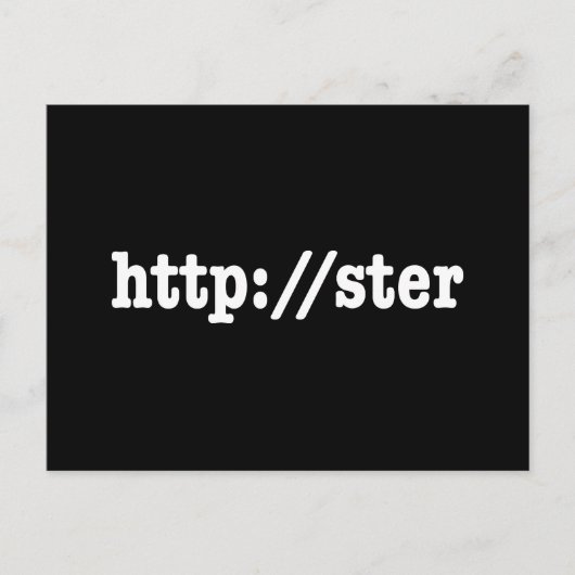 Carte Postale http://ster / code html (Devant)