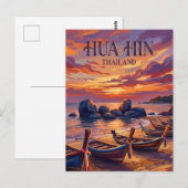 Carte Postale Hua Hin Thaïlande (Devant / Derrière)