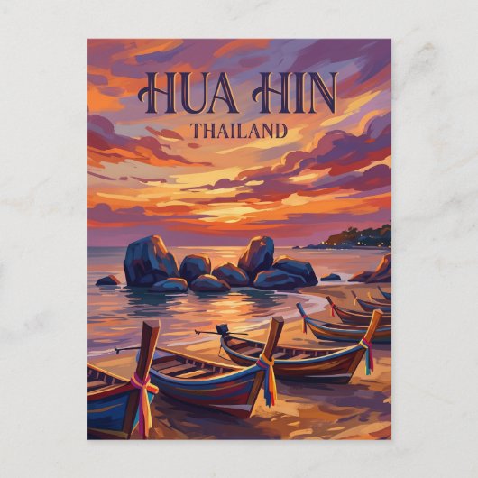Carte Postale Hua Hin Thaïlande (Devant)