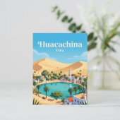 Carte Postale Huacachina Pérou (Debout devant)