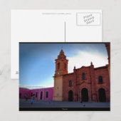 Carte postale HUAJUAPAN OAXACA CATÉDRAL (Devant / Derrière)