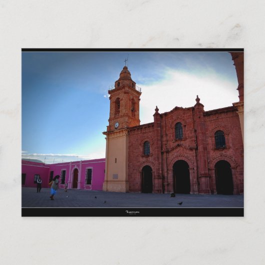 Carte postale HUAJUAPAN OAXACA CATÉDRAL (Devant)