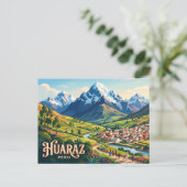 Carte Postale Huaraz Pérou (Debout devant)