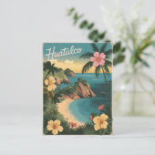 Carte Postale Huatulco Mexique Vintage (Debout devant)