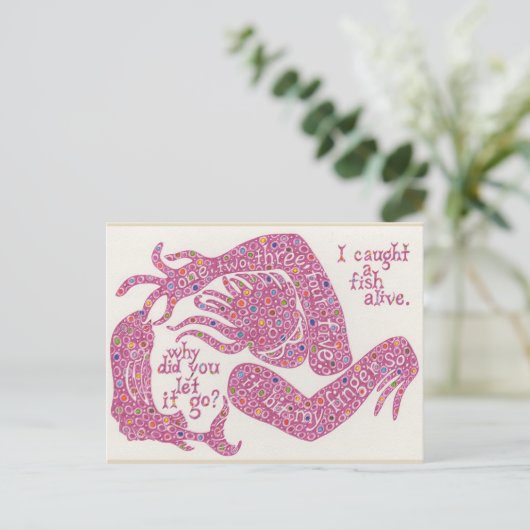 Carte Postale Hub des survivants, #6 rime de la crèche. (Debout devant)