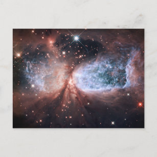 Carte Postale Hubble Ange de neige