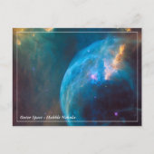 Carte Postale Hubble & Bubble Nebula - Espace externe (cartes po (Devant)