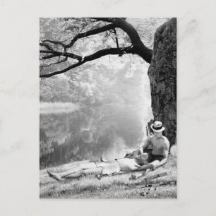 Carte Postale Huckleberry & Tom