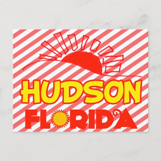 Carte Postale Hudson, Floride (Devant)