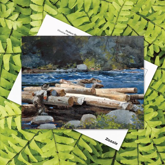 Carte Postale Hudson River Adirondacks Winslow Homer