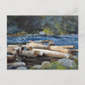 Carte Postale Hudson River Adirondacks Winslow Homer (Devant)