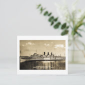 Carte Postale Hudson River Day Line Steamer Washington Irving (Debout devant)