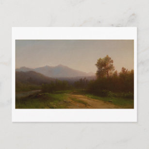 Carte Postale Hudson River Landscape, c.1860-5 (huile sur toile)
