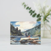 Carte Postale Hudson River, Logging by Winslow Homer 1897 (Debout devant)