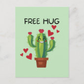 Carte Postale Hug gratuit (Devant)