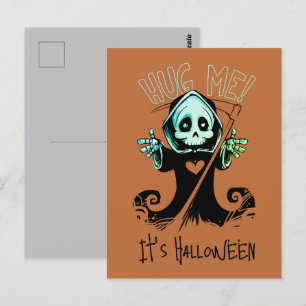 Carte Postale Hug Me C'est Halloween