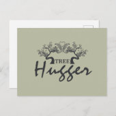 Carte Postale Hugger d'arbre (Devant / Derrière)