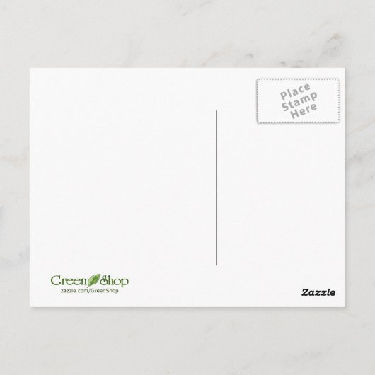 Carte Postale Hugger d'arbre (Dos)