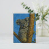 Carte Postale Hugger d'arbre - Koala dans la canopée (Debout devant)