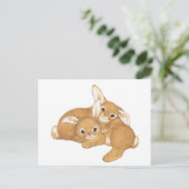 Carte Postale Huggy Bunnies (Debout devant)