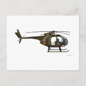 Carte Postale Hughes OH-6 Cayuse Miss Clawd (Devant)