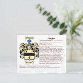 Carte Postale Hughes (signifiant anglais) (Debout devant)