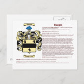 Carte Postale Hughes (signifiant anglais) (Devant / Derrière)