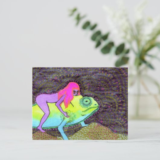 Carte Postale Hugmeleon (Debout devant)