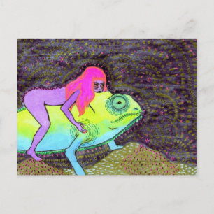 Carte Postale Hugmeleon