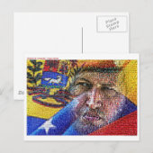 Carte Postale Hugo Chavez - Venezuela. (Devant / Derrière)