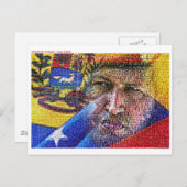 Carte Postale Hugo Chavez - Venezuela. (Devant / Derrière)