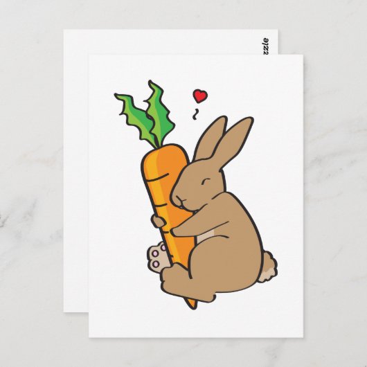 CARTE POSTALE HUGS ! (Devant / Derrière)