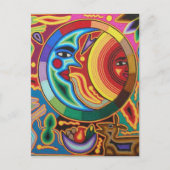 Carte Postale Huichol String Art from Mexico (Devant)