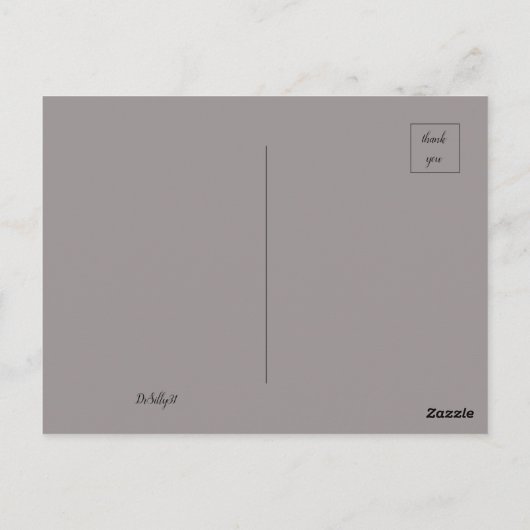 Carte Postale huile (Dos)