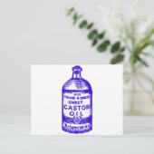 Carte Postale Huile Castor ! Yum ! (Debout devant)