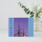 Carte Postale Huile de port intérieur (Debout devant)