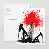 Carte Postale Huile de sang (Devant / Derrière)