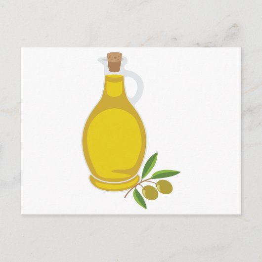 Carte Postale Huile d'olive (Devant)