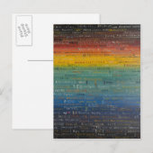 Carte Postale Huile du lien 2014 de Sun sur la toile (Devant / Derrière)