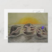 Carte Postale Huîtres et perles (Devant / Derrière)