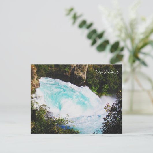 Carte Postale huka falls nz (Debout devant)